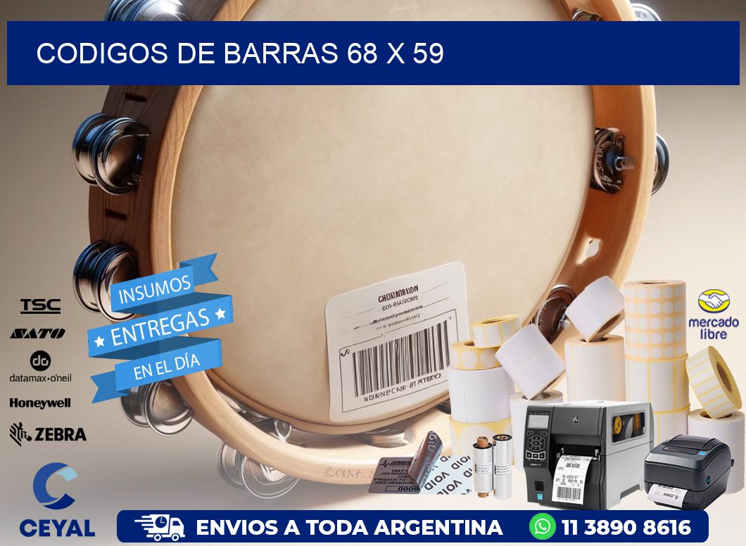 codigos de barras 68 x 59