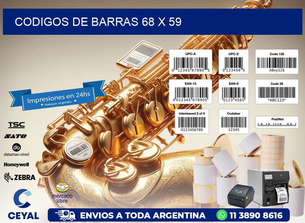 codigos de barras 68 x 59