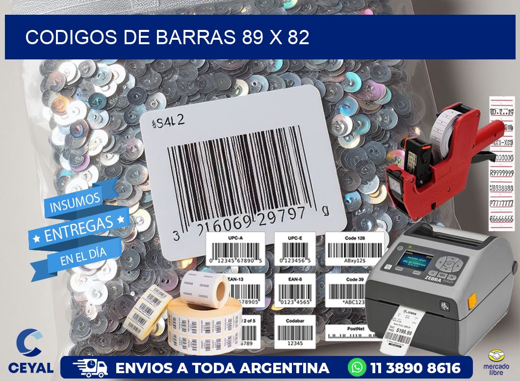 codigos de barras 89 x 82