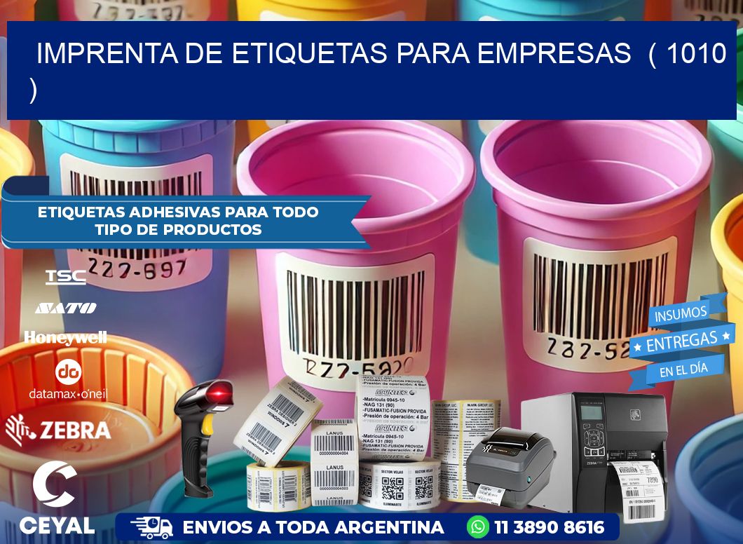 imprenta de etiquetas para empresas ( 1010 )