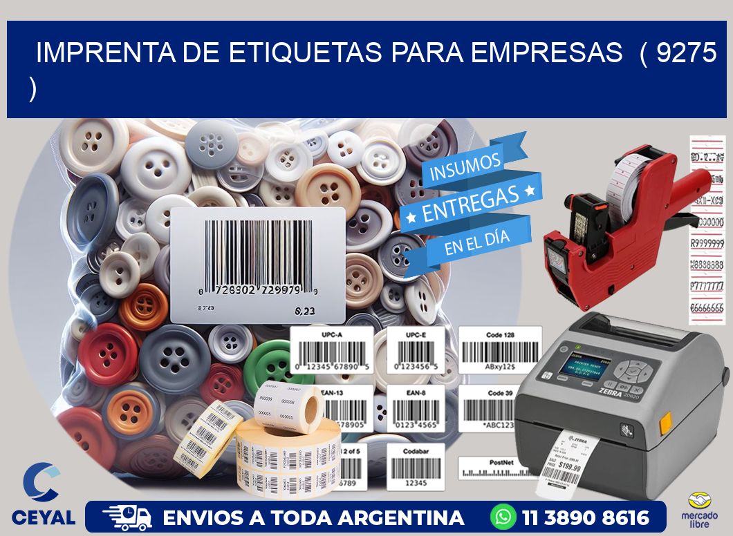 imprenta de etiquetas para empresas ( 9275 )