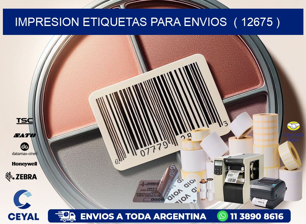 impresion etiquetas para envios ( 12675 )
