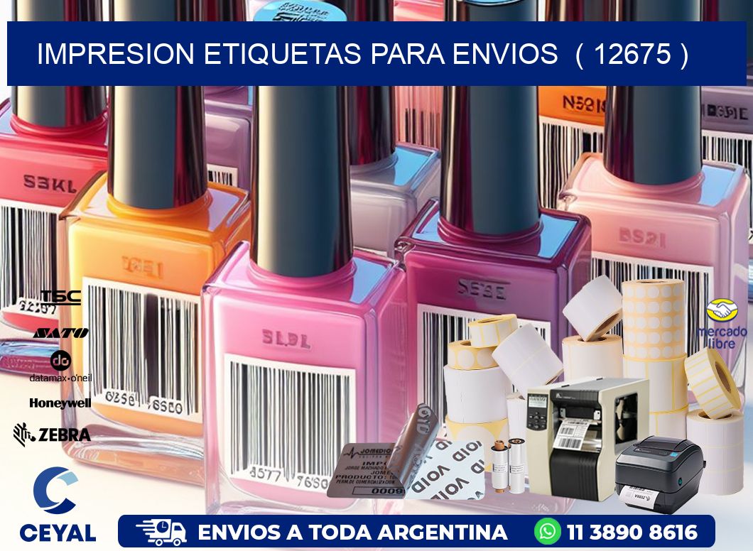 impresion etiquetas para envios ( 12675 )