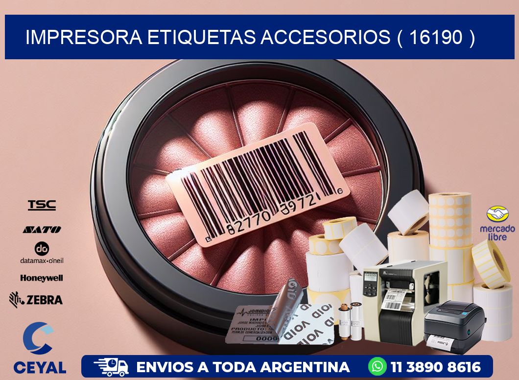 impresora etiquetas accesorios ( 16190 )