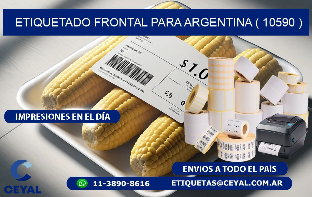 ETIQUETADO FRONTAL PARA ARGENTINA ( 10590 )