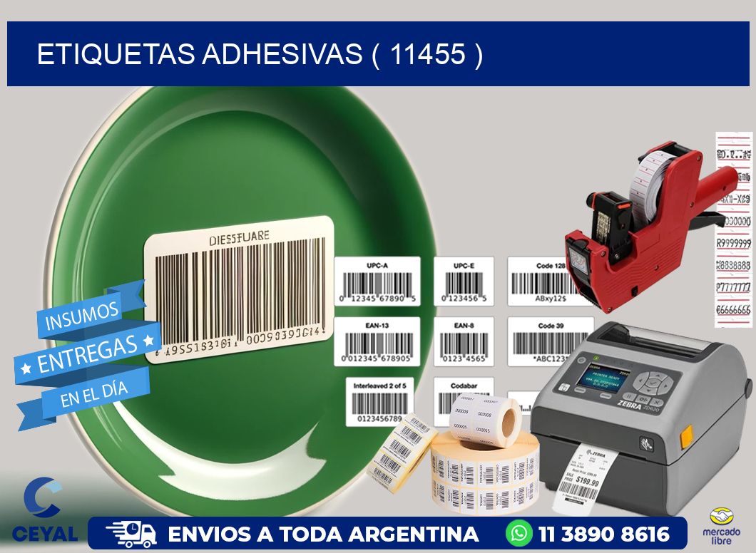 ETIQUETAS ADHESIVAS ( 11455 )
