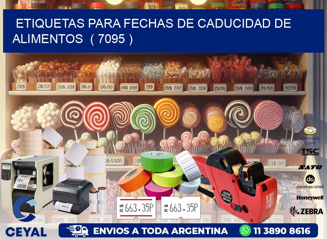 ETIQUETAS PARA FECHAS DE CADUCIDAD DE ALIMENTOS ( 7095 )