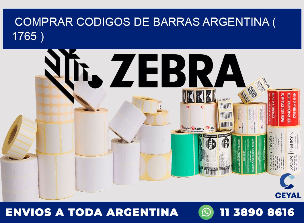 comprar codigos de barras argentina ( 1765 )