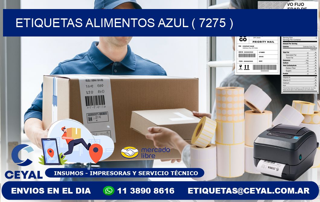 etiquetas alimentos azul ( 7275 )