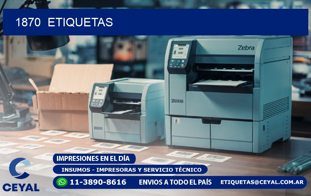 1870  ETIQUETAS