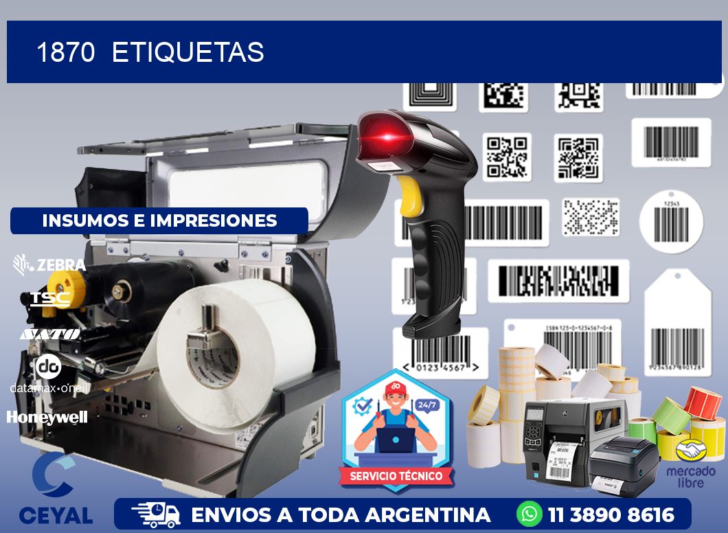 1870  ETIQUETAS