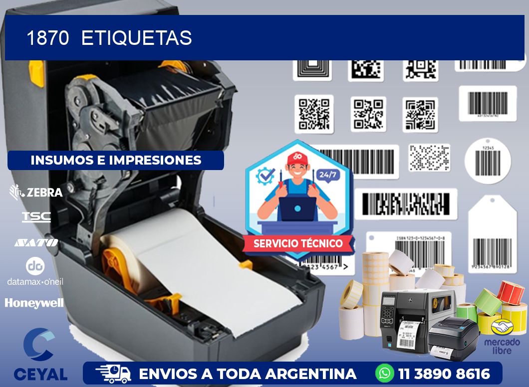 1870  ETIQUETAS