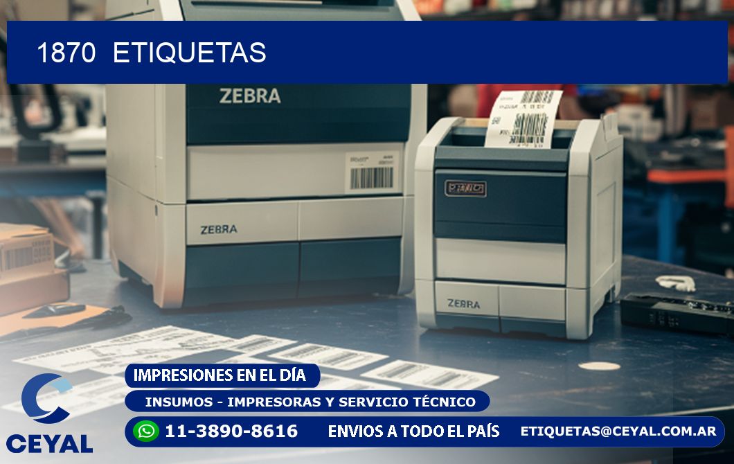 1870  ETIQUETAS