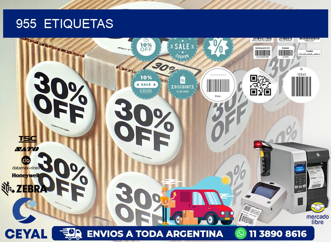 955  ETIQUETAS