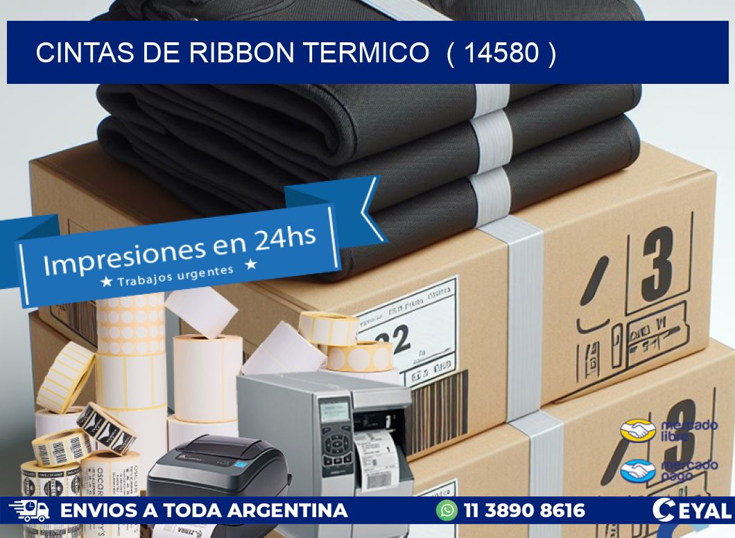 CINTAS DE RIBBON TERMICO ( 14580 )