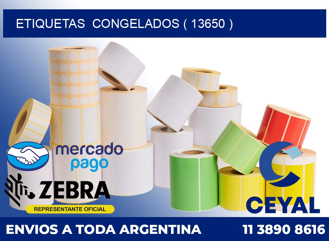 ETIQUETAS  CONGELADOS ( 13650 )