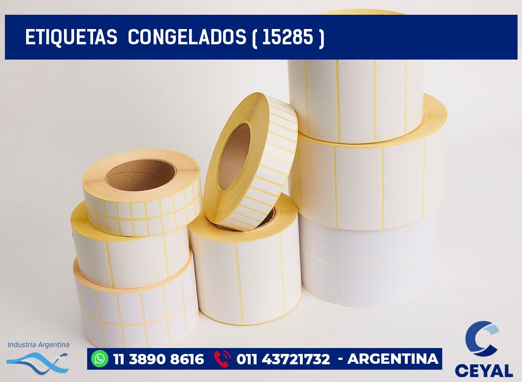 ETIQUETAS  CONGELADOS ( 15285 )