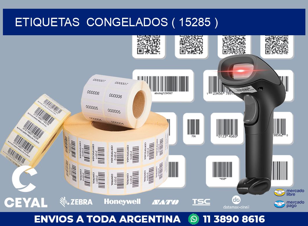ETIQUETAS  CONGELADOS ( 15285 )