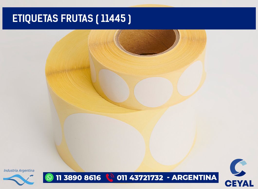 ETIQUETAS FRUTAS ( 11445 )