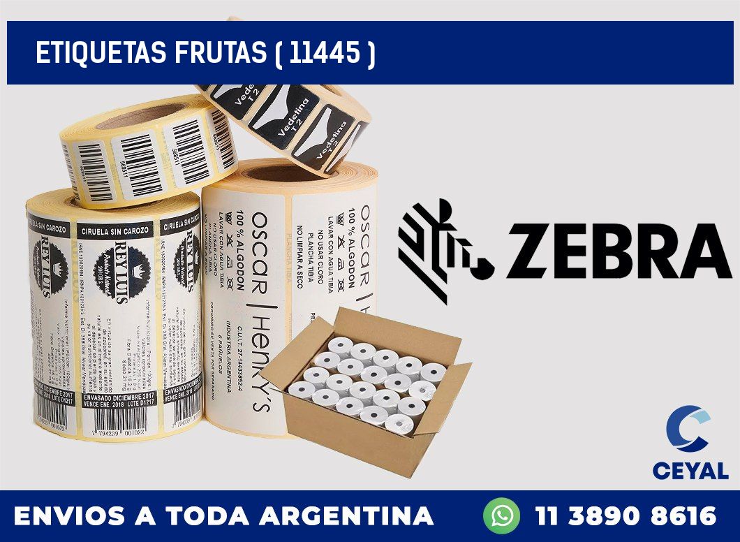 ETIQUETAS FRUTAS ( 11445 )