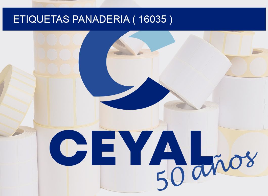 ETIQUETAS PANADERIA ( 16035 )