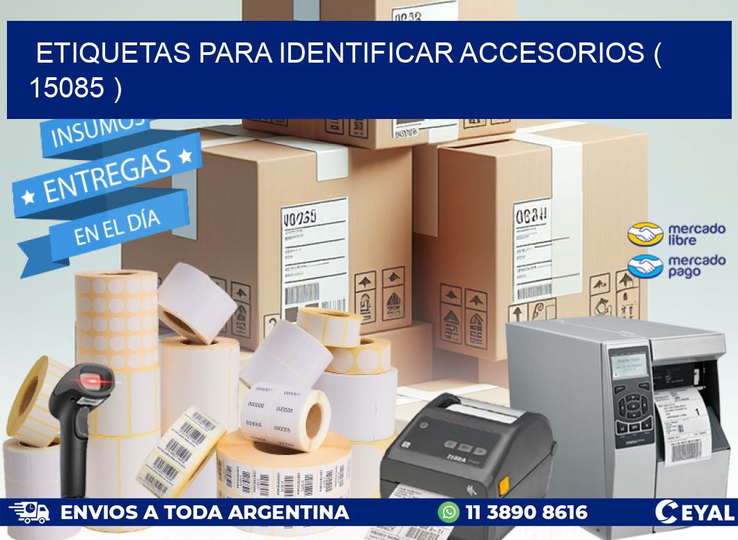 ETIQUETAS PARA IDENTIFICAR ACCESORIOS ( 15085 )