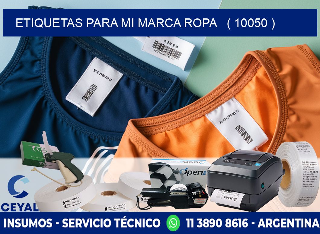 ETIQUETAS PARA MI MARCA ROPA ( 10050 )