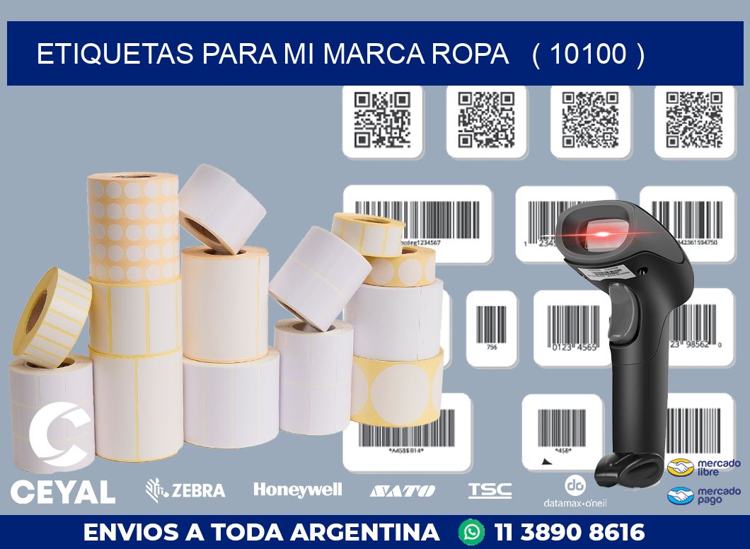 ETIQUETAS PARA MI MARCA ROPA   ( 10100 )
