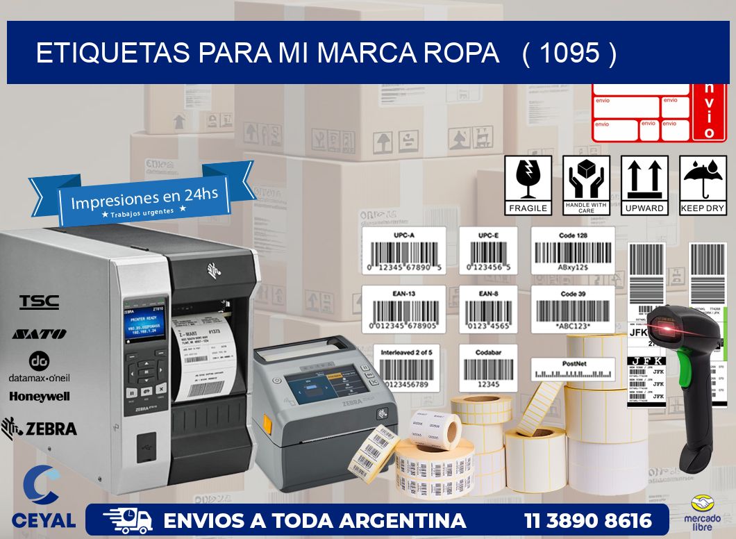 ETIQUETAS PARA MI MARCA ROPA ( 1095 )