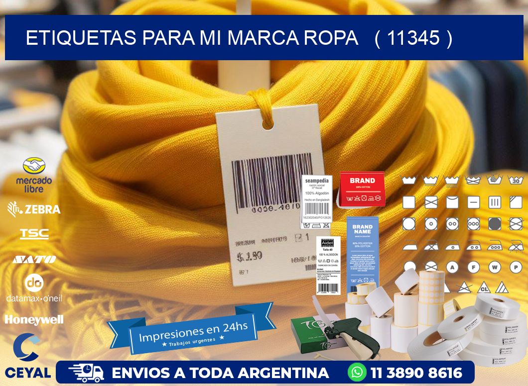 ETIQUETAS PARA MI MARCA ROPA ( 11345 )