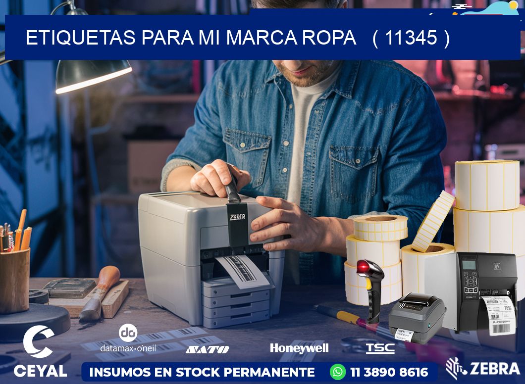 ETIQUETAS PARA MI MARCA ROPA ( 11345 )
