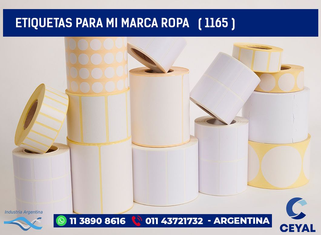 ETIQUETAS PARA MI MARCA ROPA   ( 1165 )