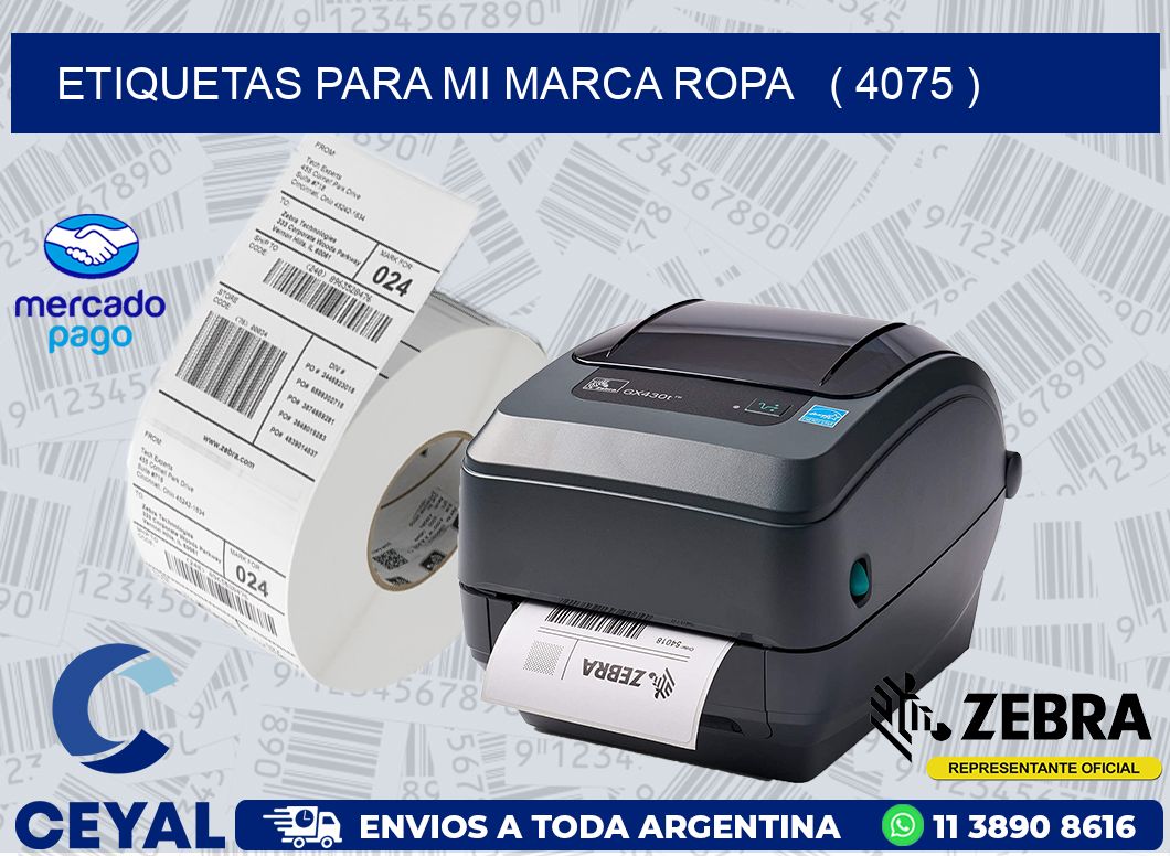 ETIQUETAS PARA MI MARCA ROPA ( 4075 )