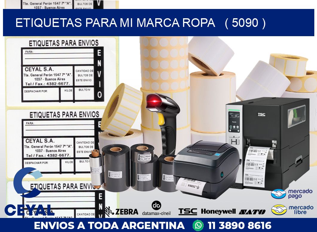 ETIQUETAS PARA MI MARCA ROPA   ( 5090 )
