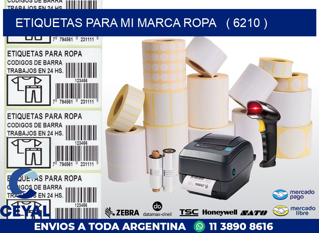 ETIQUETAS PARA MI MARCA ROPA   ( 6210 )