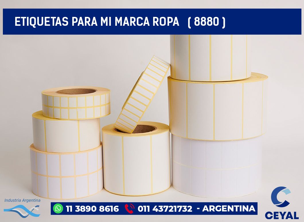 ETIQUETAS PARA MI MARCA ROPA   ( 8880 )