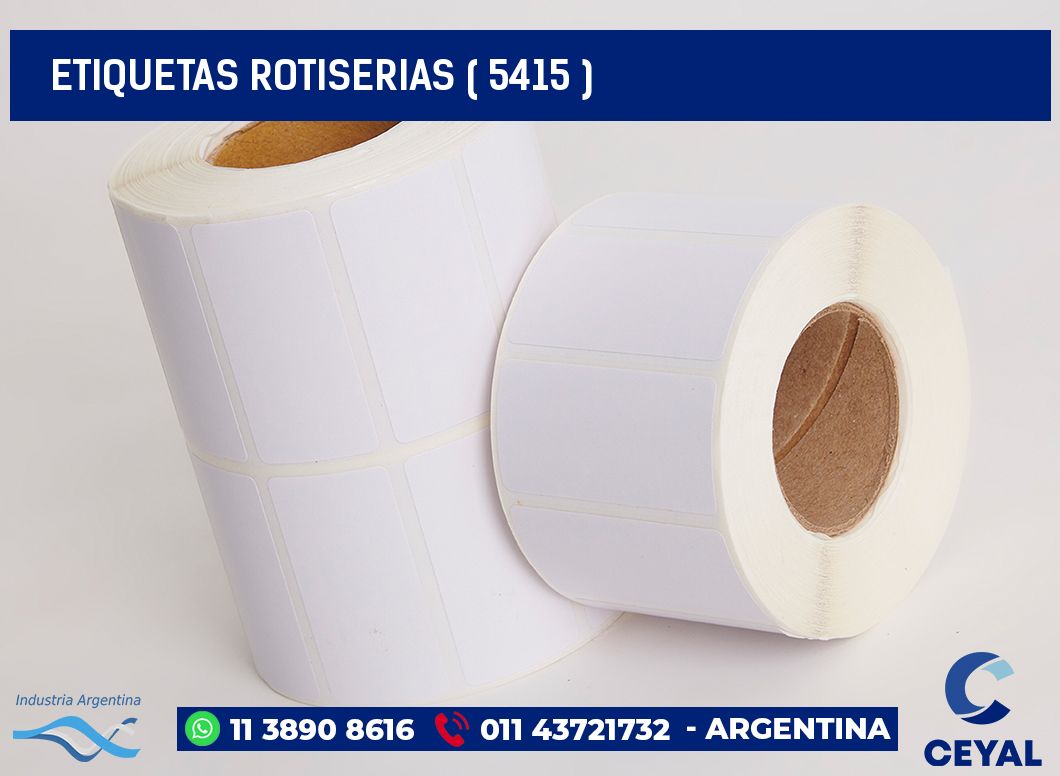 ETIQUETAS ROTISERIAS ( 5415 )