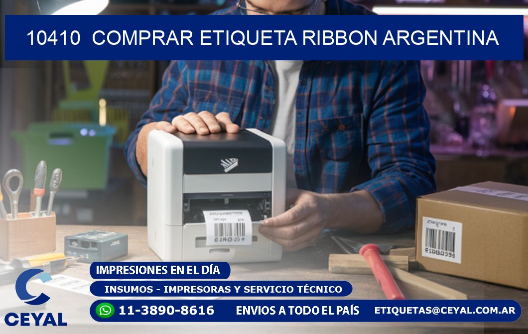 10410  COMPRAR ETIQUETA RIBBON ARGENTINA