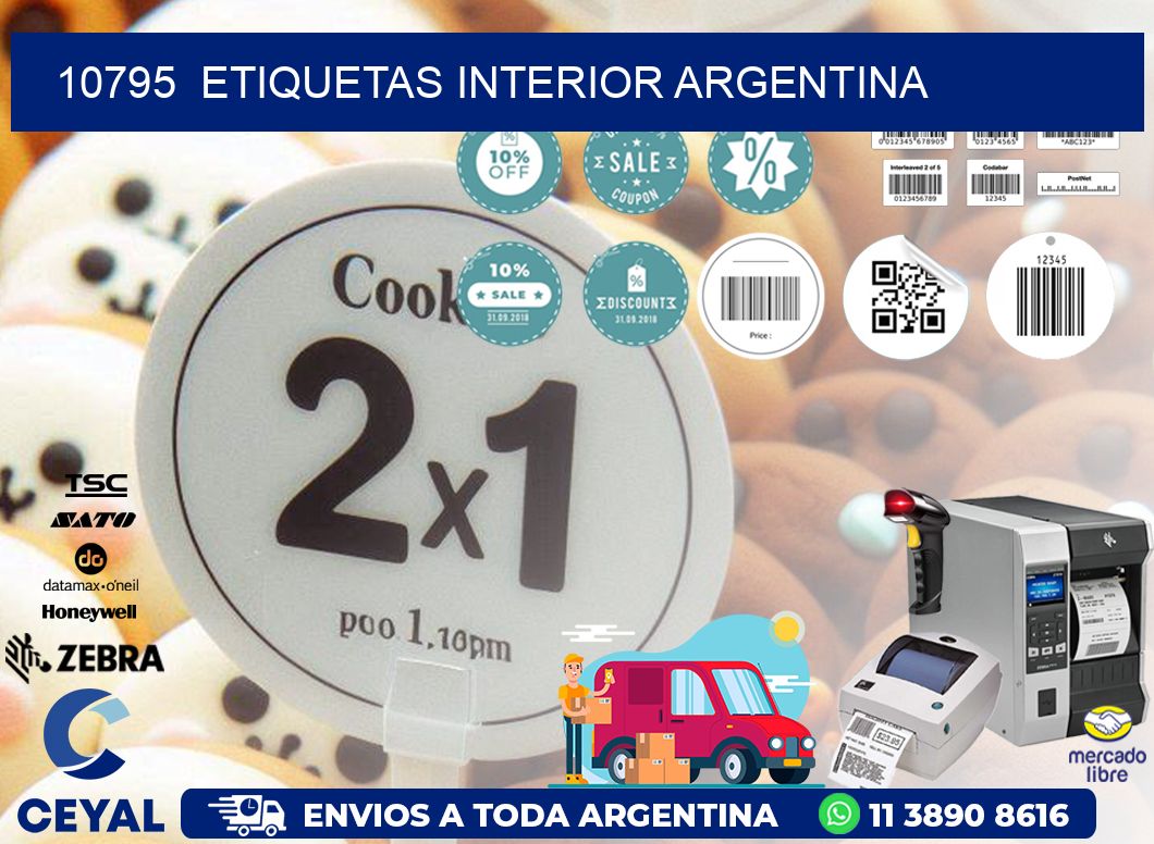 10795 ETIQUETAS INTERIOR ARGENTINA