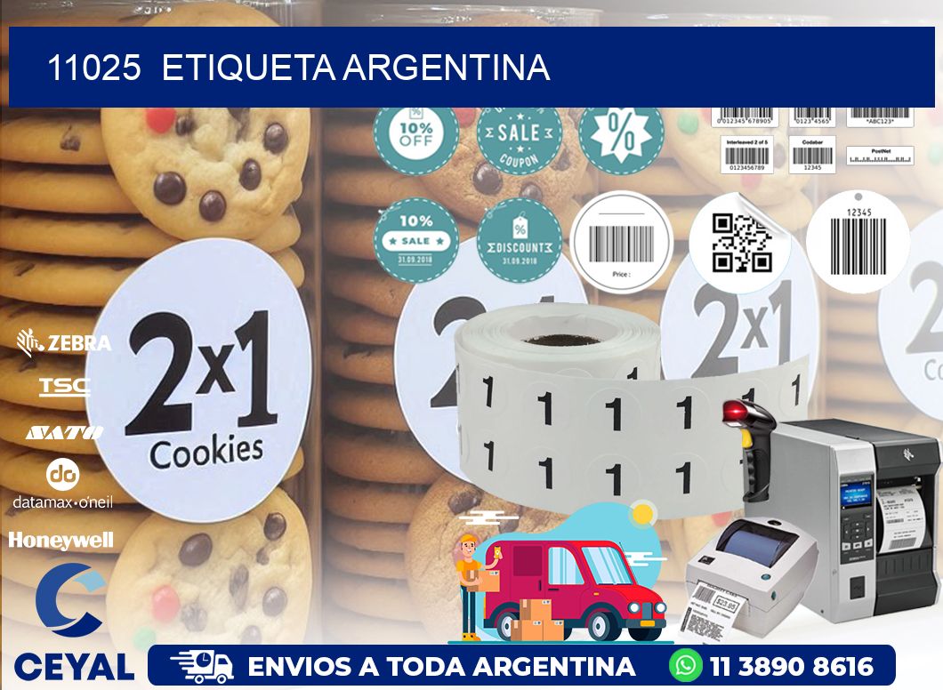 11025 ETIQUETA ARGENTINA