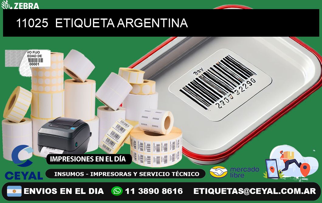 11025 ETIQUETA ARGENTINA