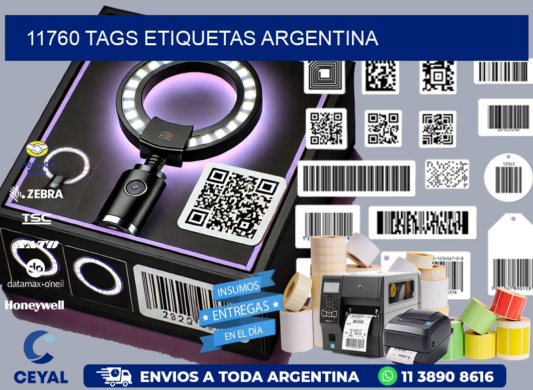 11760 TAGS ETIQUETAS ARGENTINA
