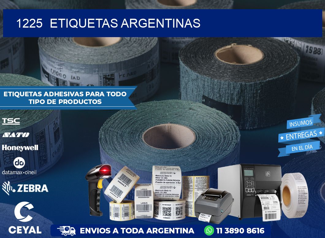 1225 ETIQUETAS ARGENTINAS