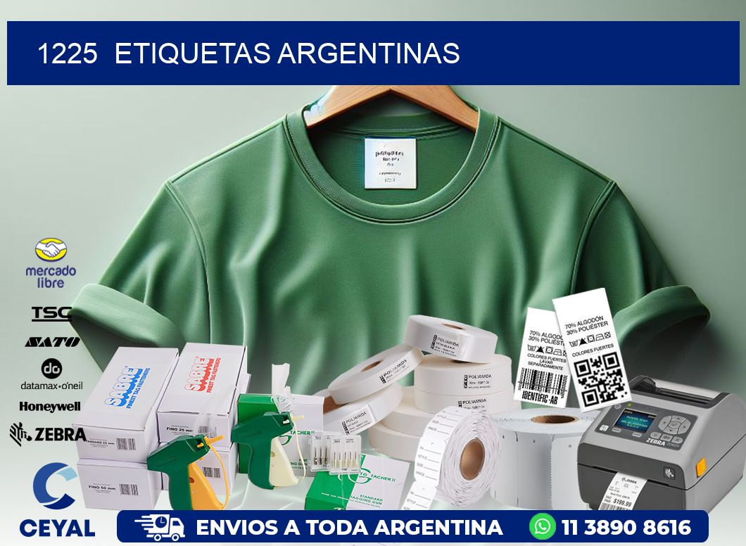 1225 ETIQUETAS ARGENTINAS