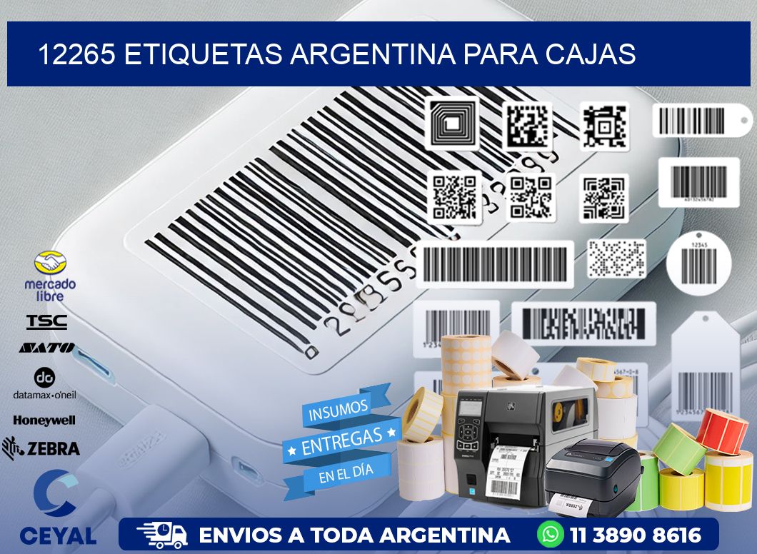 12265 ETIQUETAS ARGENTINA PARA CAJAS