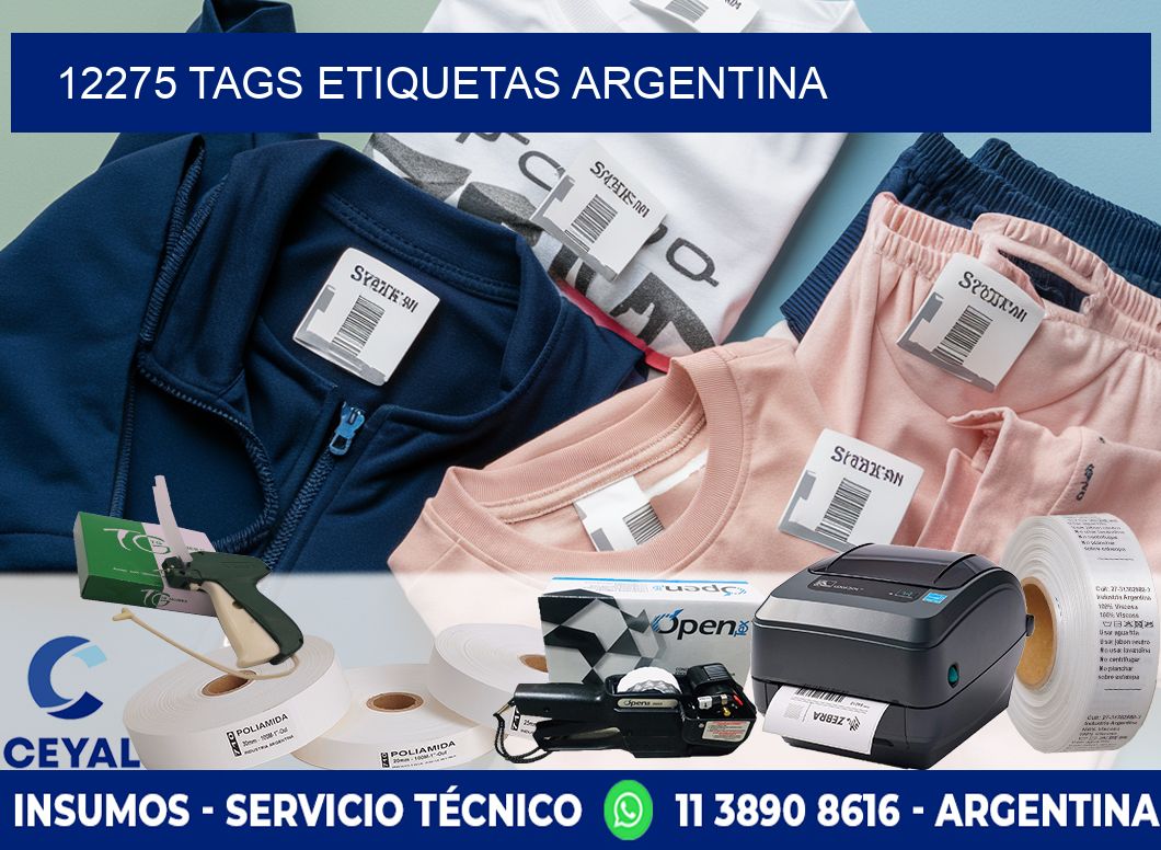 12275 TAGS ETIQUETAS ARGENTINA