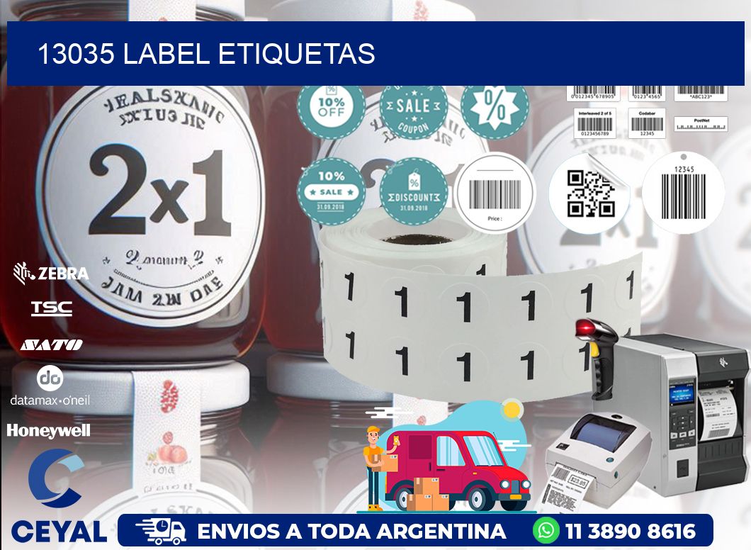 13035 LABEL ETIQUETAS