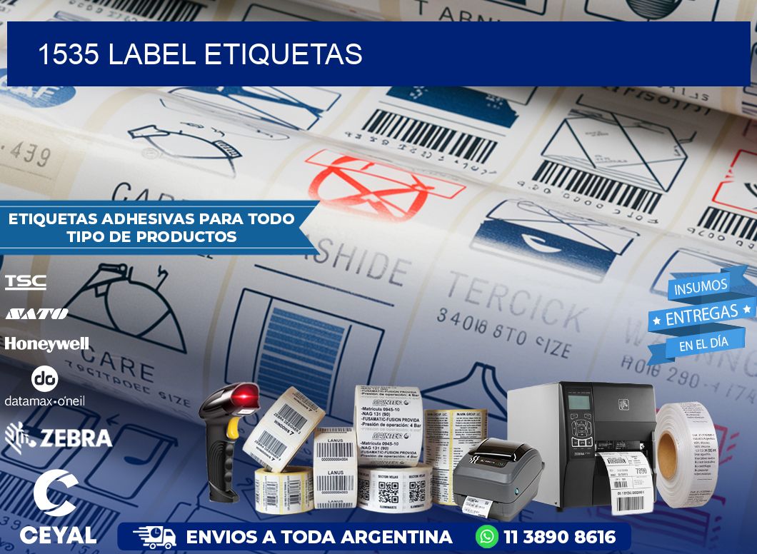 1535 LABEL ETIQUETAS