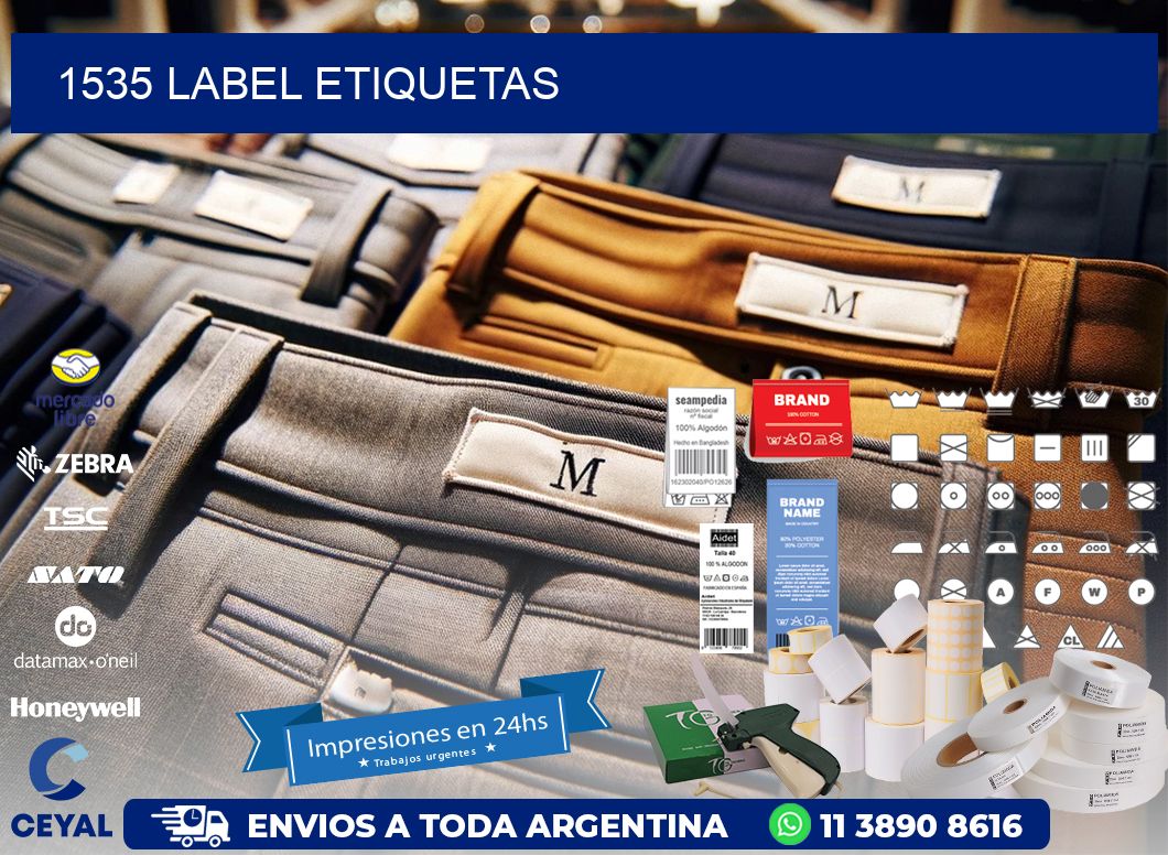 1535 LABEL ETIQUETAS