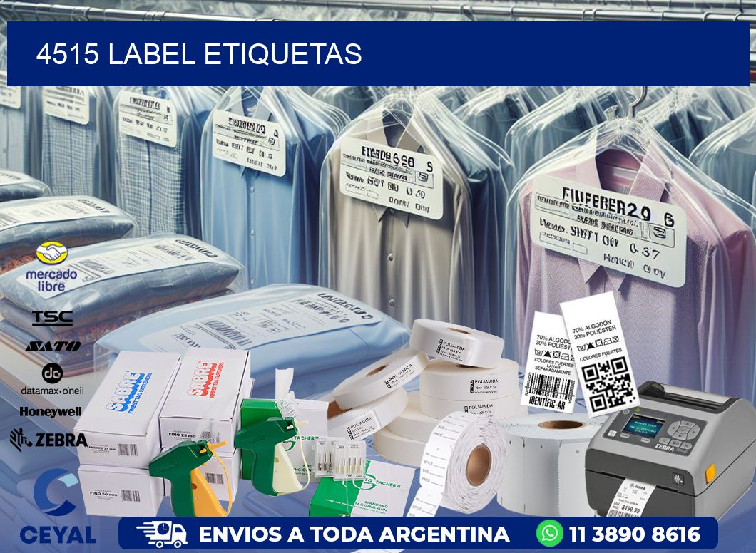 4515 LABEL ETIQUETAS
